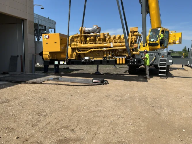 MMU generator plant nears completion